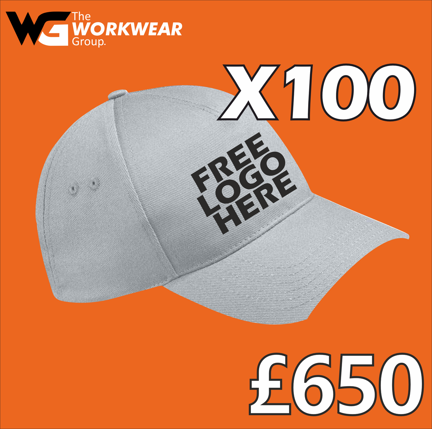 100 Baseball Cap Bundle
