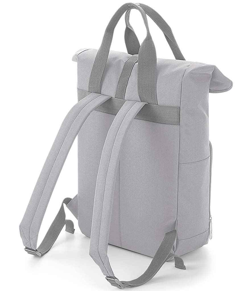 BagBase Recycled Twin Handle Roll-Top Backpack