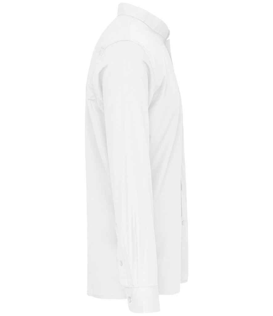 Kariban Long Sleeve Mandarin Collar Shirt