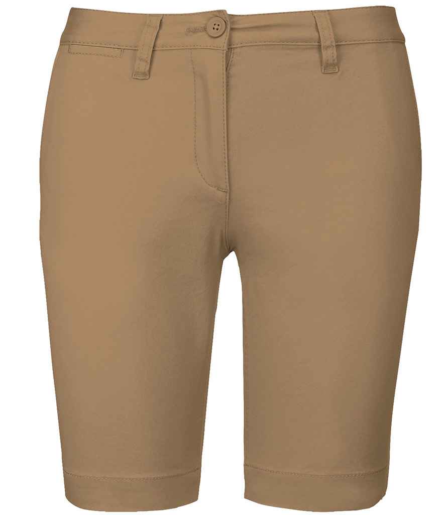 Kariban Ladies Chino Bermuda Shorts