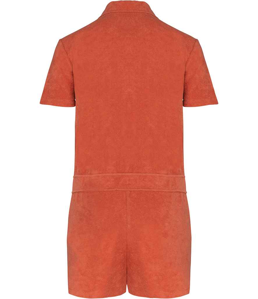 Native Spirit Ladies Terry Towel Short Overall