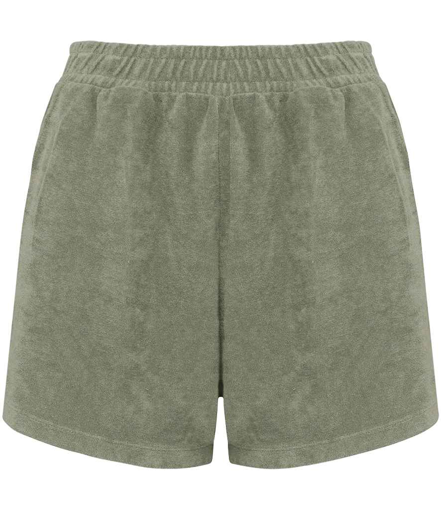 Native Spirit Ladies Terry Towel Shorts