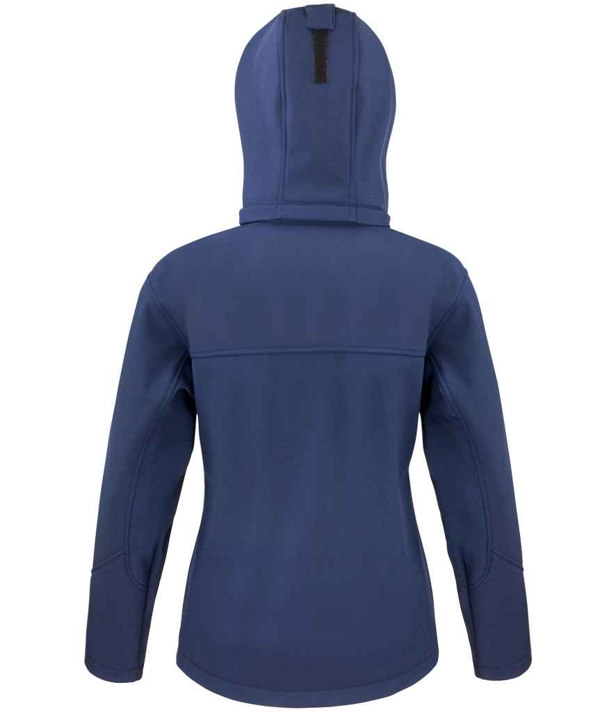 Result Core Ladies Hooded Soft Shell Jacket