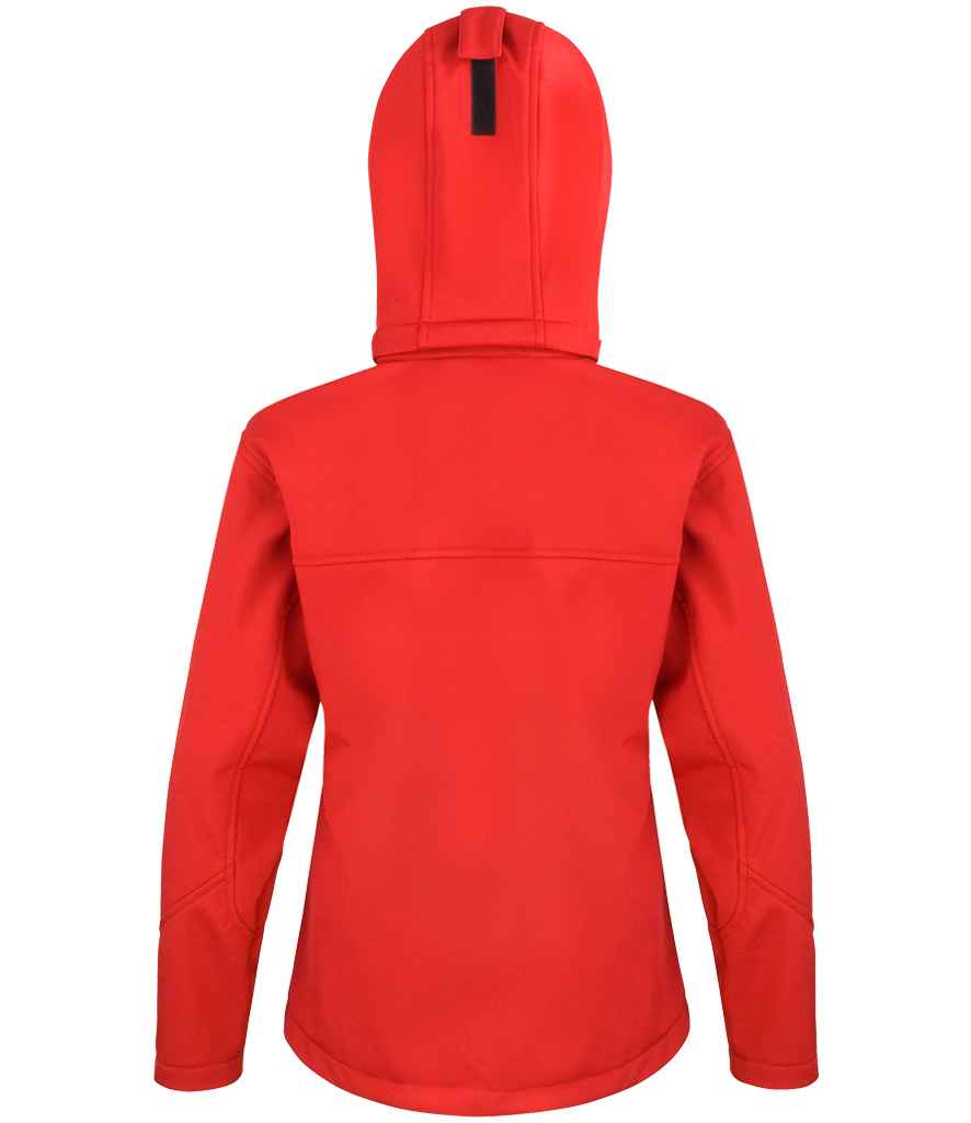 Result Core Ladies Hooded Soft Shell Jacket