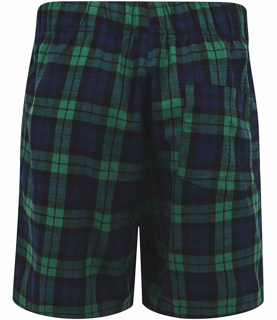 SF Clothing Tartan Lounge Shorts