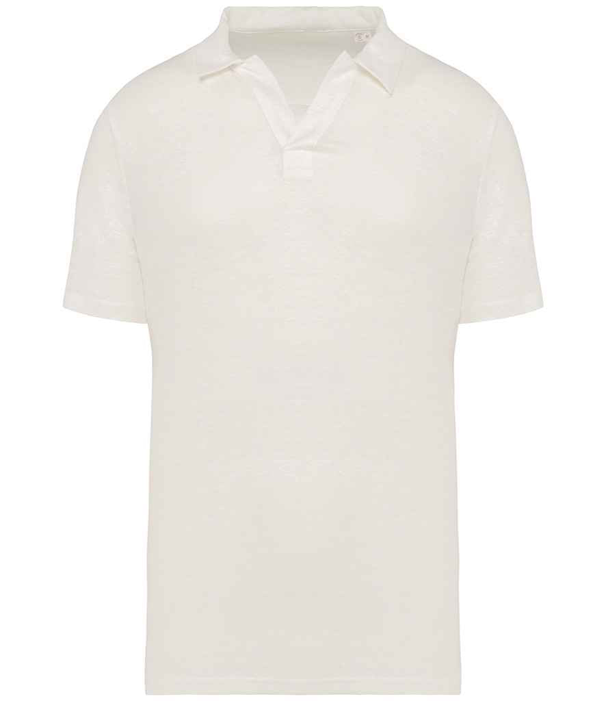 Spasso Linen Polo Shirt