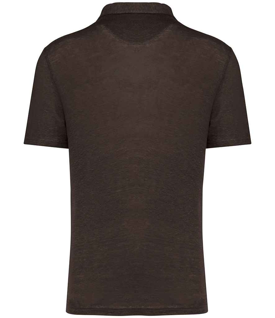 Spasso Linen Polo Shirt