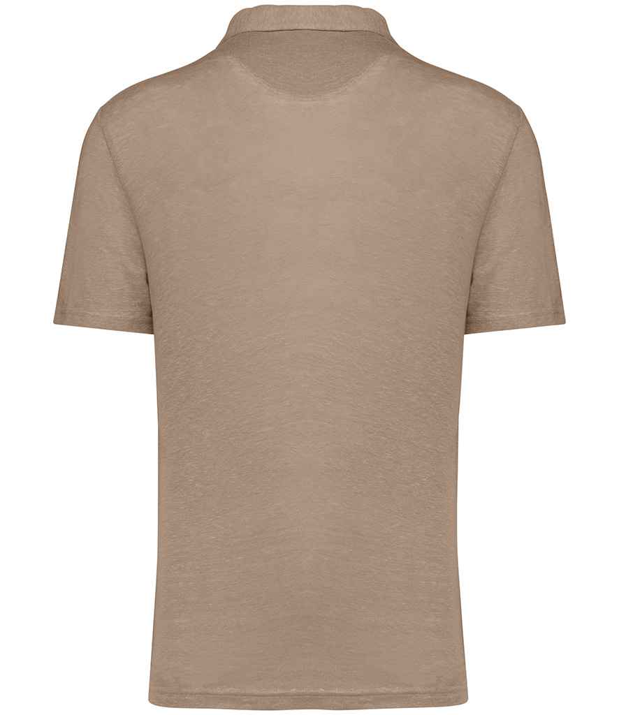 Spasso Linen Polo Shirt