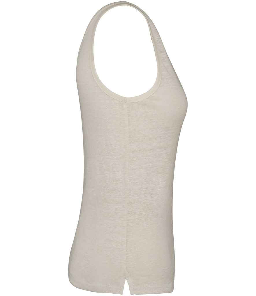 Spasso Ladies Linen Tank Top