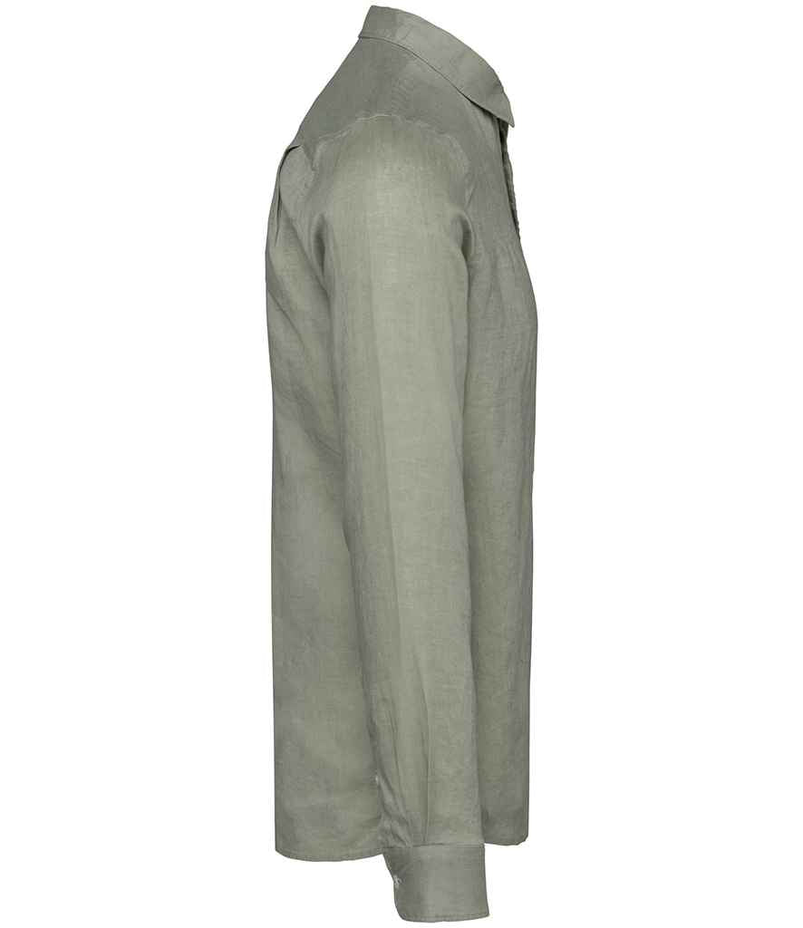 Spasso Long Sleeve Linen Shirt