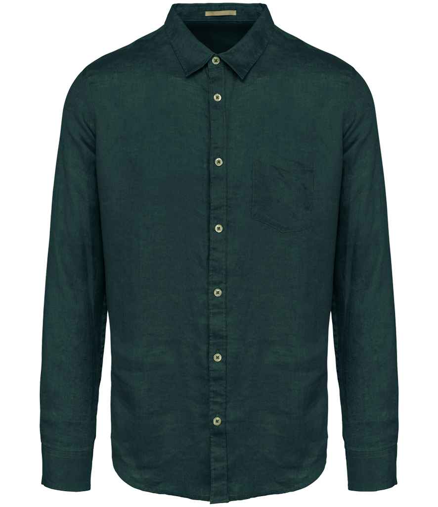 Spasso Long Sleeve Linen Shirt