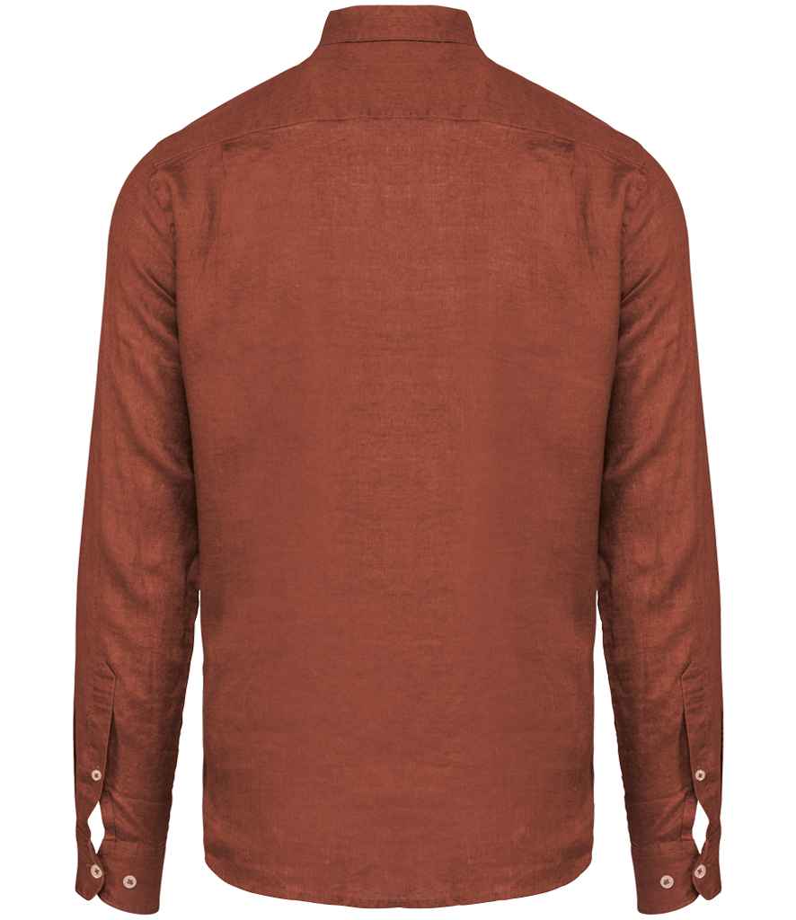 Spasso Long Sleeve Linen Shirt
