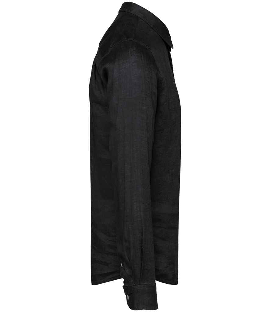 Spasso Long Sleeve Linen Shirt