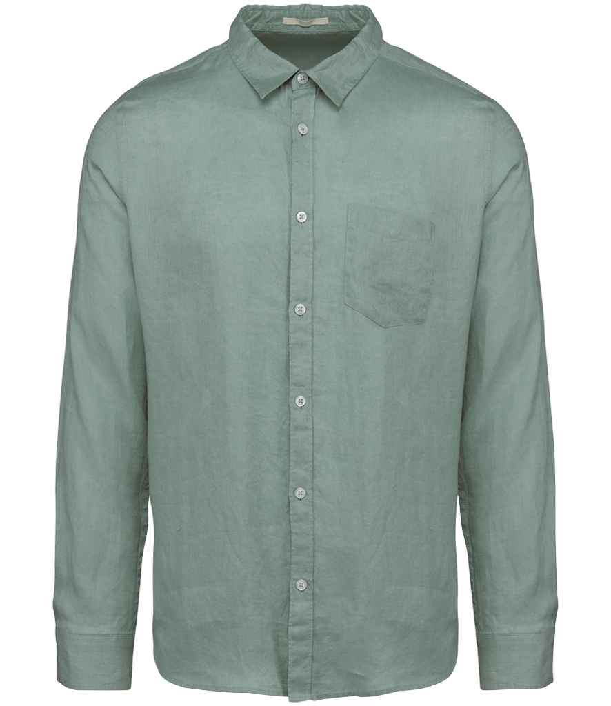 Spasso Long Sleeve Linen Shirt