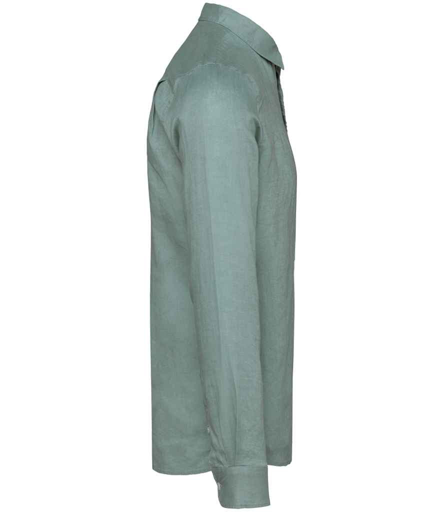 Spasso Long Sleeve Linen Shirt
