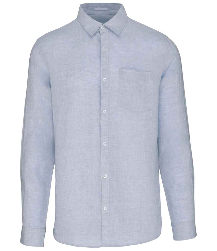 Spasso Long Sleeve Linen Shirt