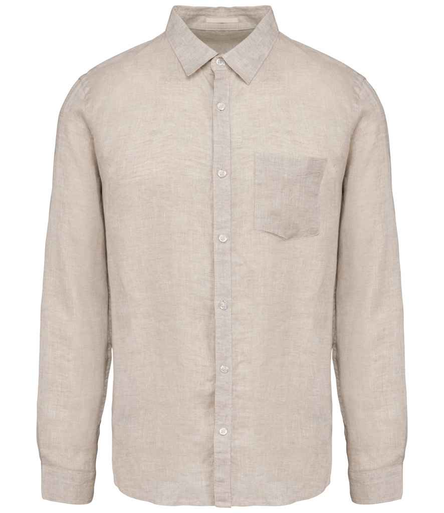 Spasso Long Sleeve Linen Shirt