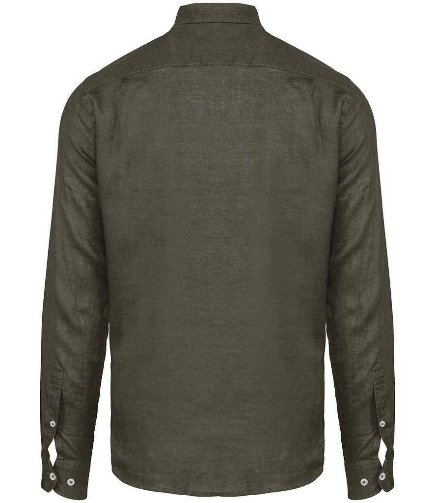 Spasso Long Sleeve Linen Shirt