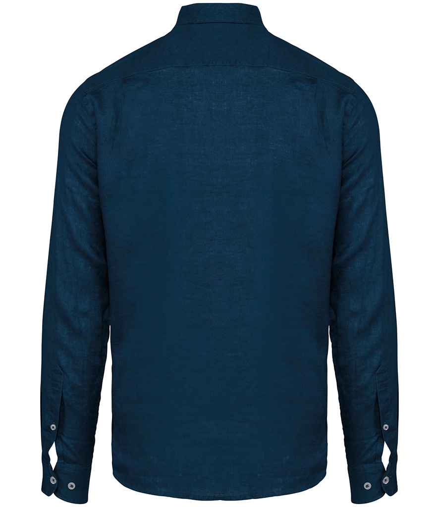 Spasso Long Sleeve Linen Shirt