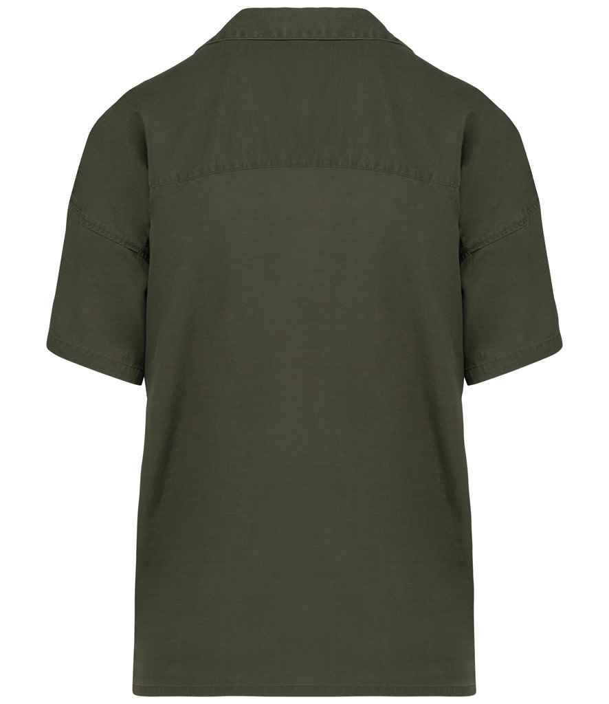 Spasso Ladies Short Sleeve Oversized TENCEL™ Shirt