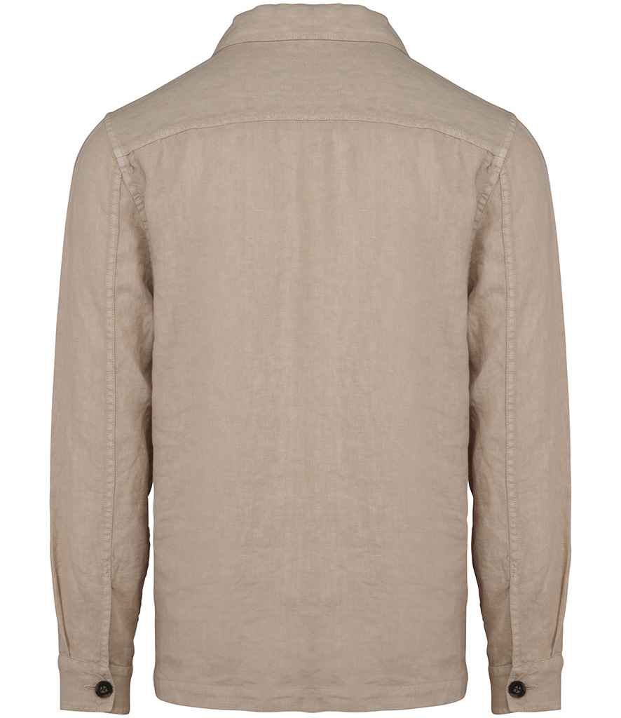 Spasso Linen Washed Overshirt