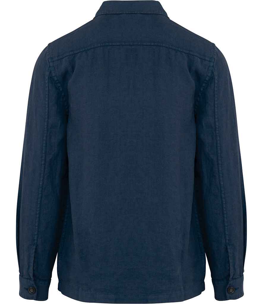 Spasso Linen Washed Overshirt