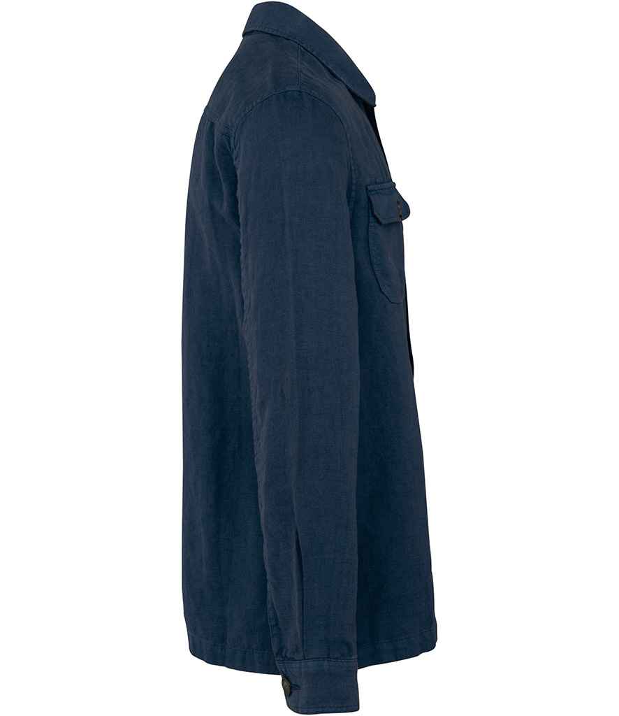 Spasso Linen Washed Overshirt