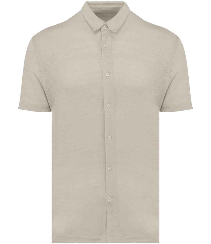 Spasso Short Sleeve Linen Shirt