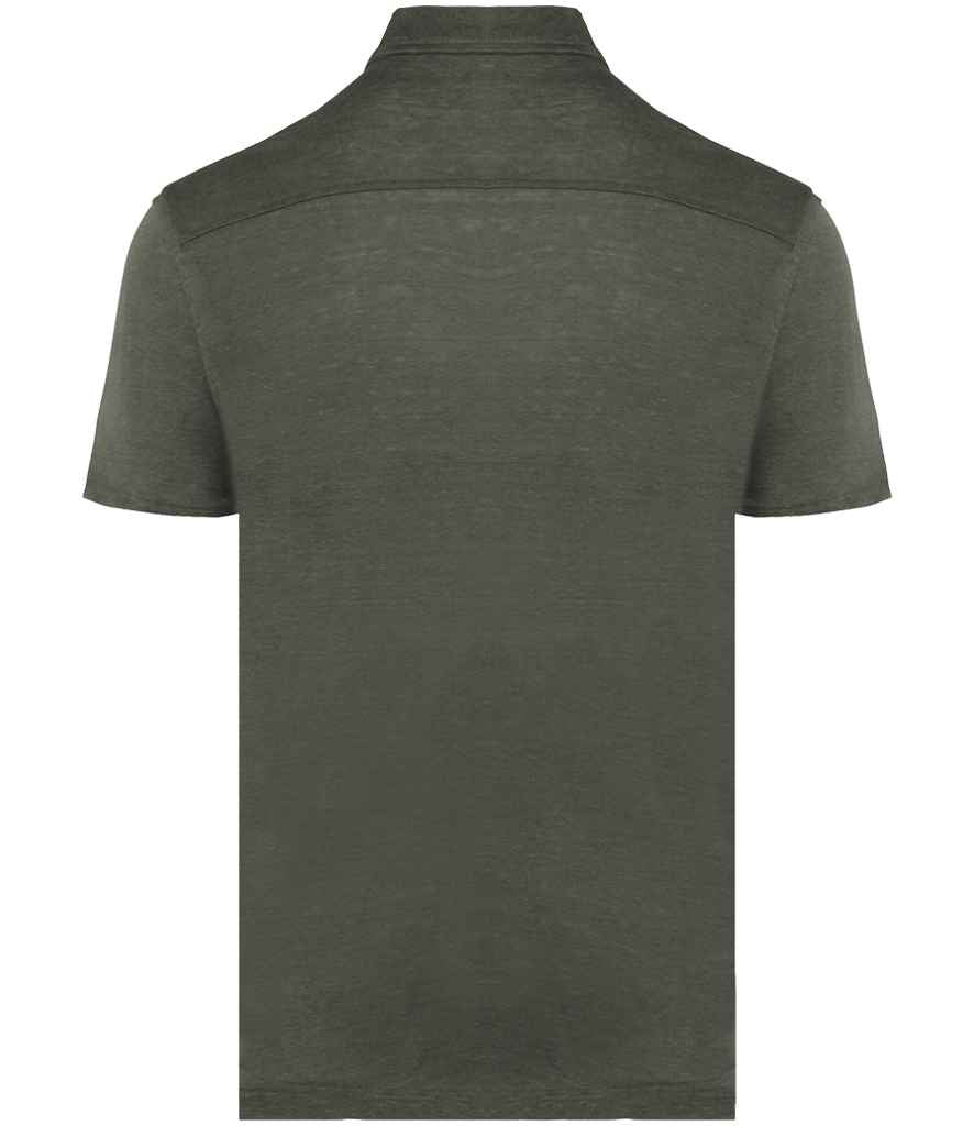 Spasso Short Sleeve Linen Shirt