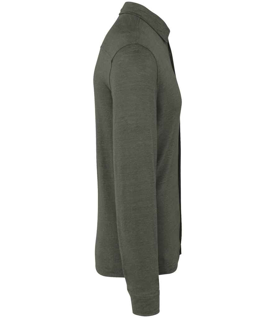 Spasso Long Sleeve Linen Shirt