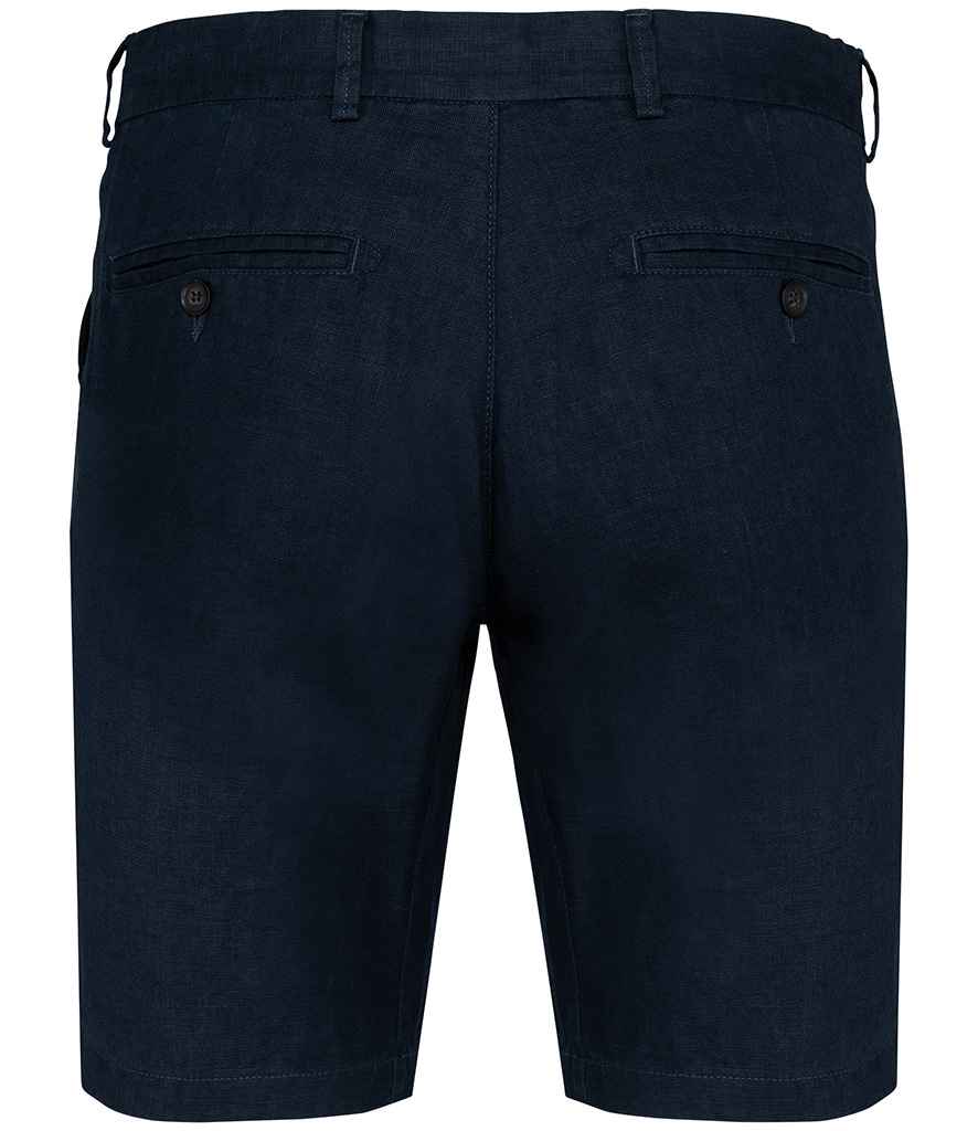 Spasso Linen Bermuda Shorts