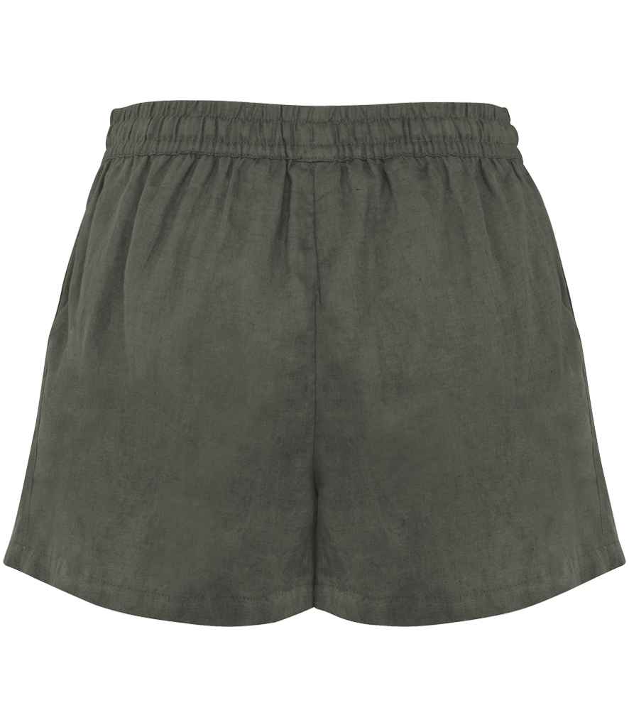 Spasso Ladies Linen Shorts