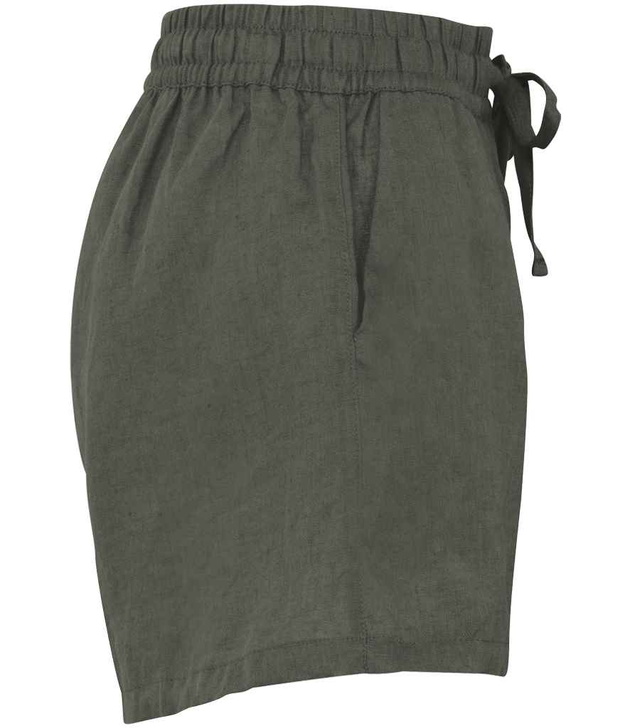Spasso Ladies Linen Shorts