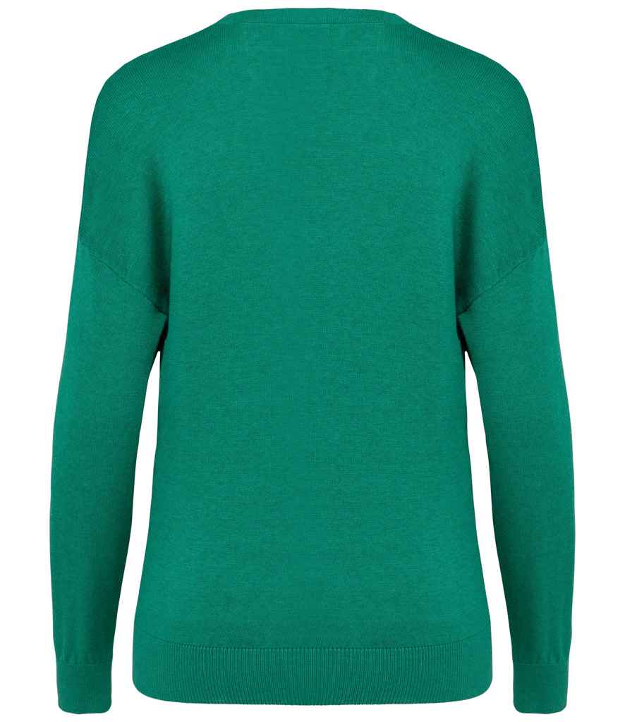 Spasso Ladies TENCEL™ V Neck Sweater