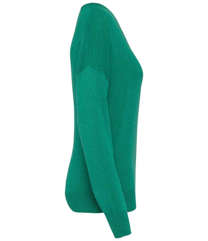 Spasso Ladies TENCEL™ V Neck Sweater