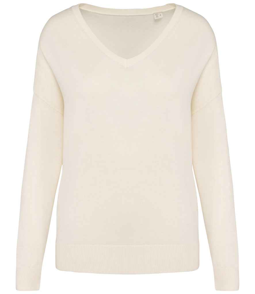 Spasso Ladies TENCEL™ V Neck Sweater