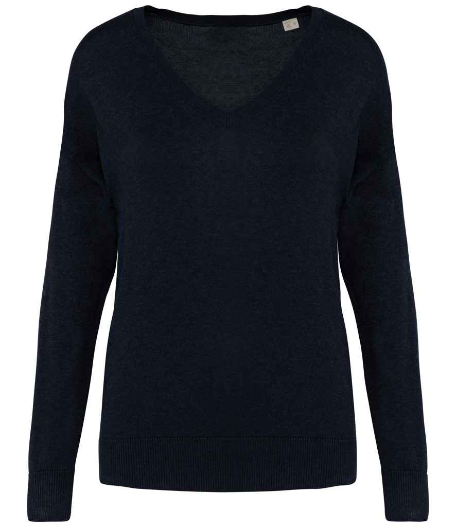 Spasso Ladies TENCEL™ V Neck Sweater