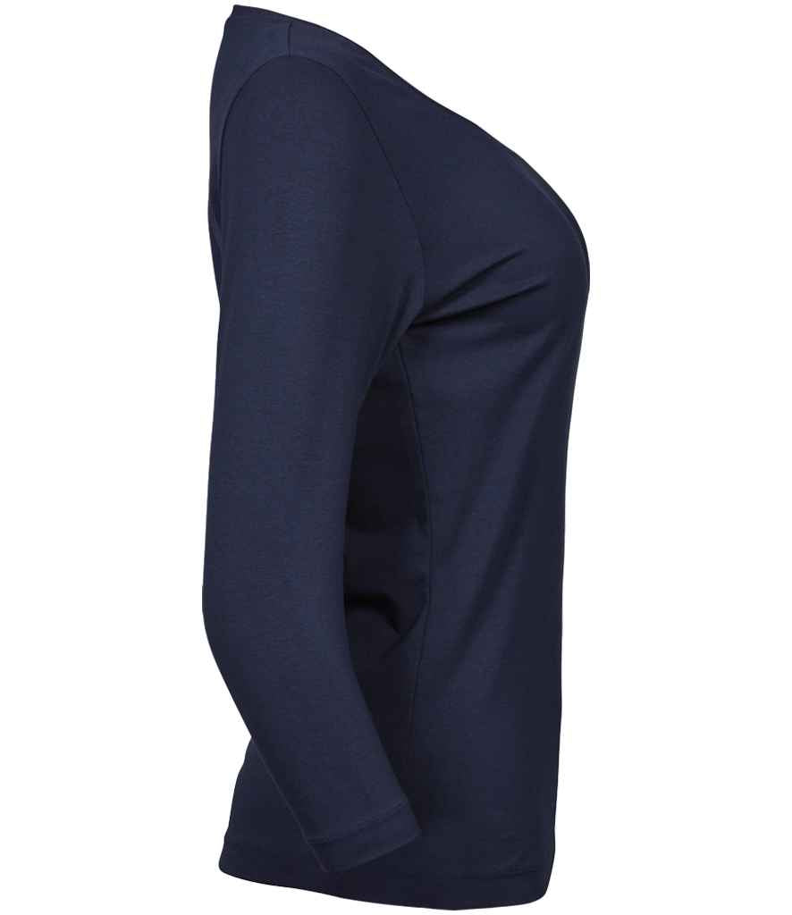 Tee Jays Ladies Stretch 3/4 Sleeve T-Shirt