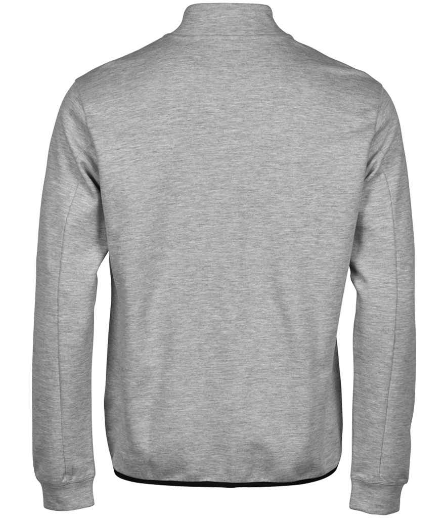 Tee Jays Athletic Full Zip Sweat Cardigan