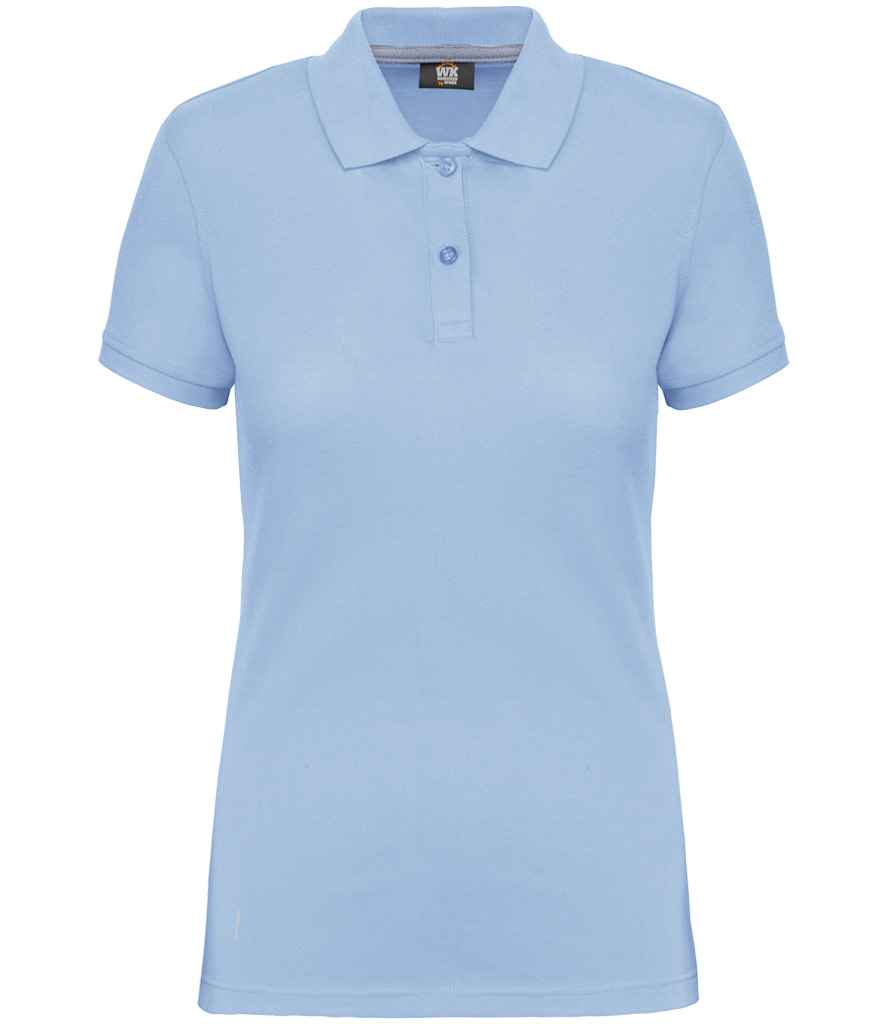 WK Designed to Work Ladies Anti-Bacterial Piqué Polo Shirt