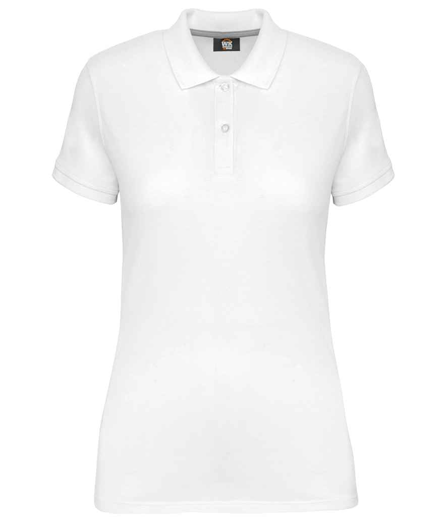 WK Designed to Work Ladies Anti-Bacterial Piqué Polo Shirt