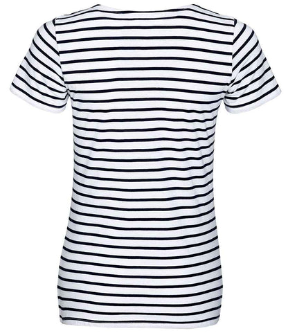 SOL'S Ladies Miles Striped T-Shirt