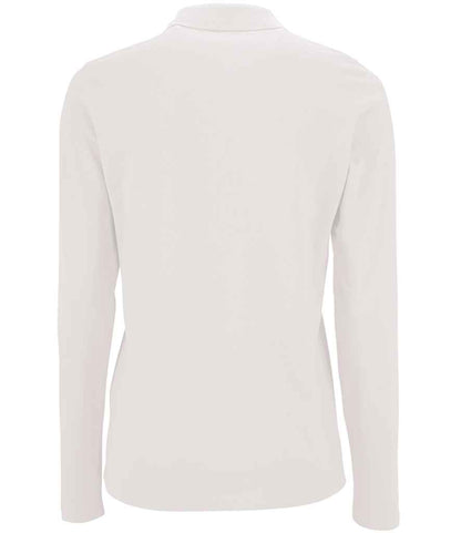SOL'S Ladies Perfect Long Sleeve Piqué Polo Shirt