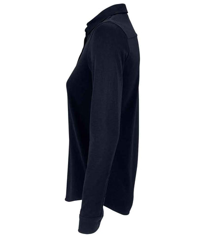 NEOBLU Ladies Basile Organic Cotton Long Sleeve Piqué Shirt