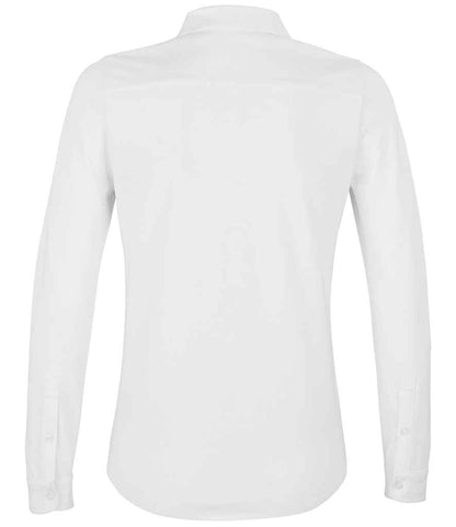 NEOBLU Ladies Basile Organic Cotton Long Sleeve Piqué Shirt
