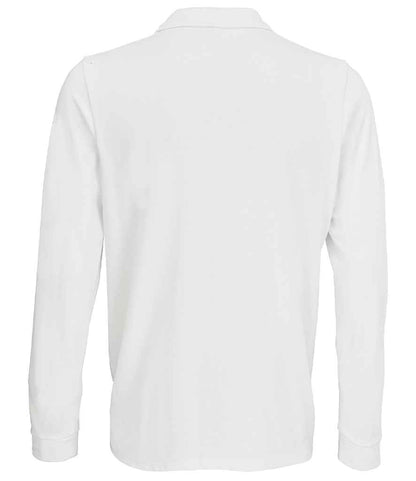 SOL'S Unisex Prime Long Sleeve Piqué Polo Shirt