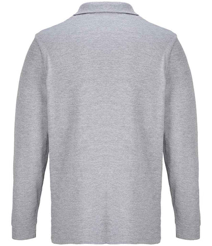 SOL'S Unisex Pacific Long Sleeve Piqué Polo Shirt