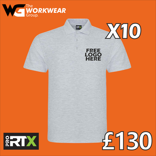 10 Polo Shirt Bundle