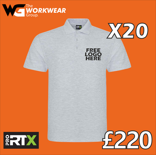 20 Polo Shirt Bundle