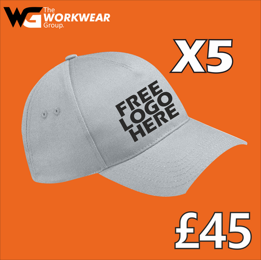 5 Baseball Cap Bundle